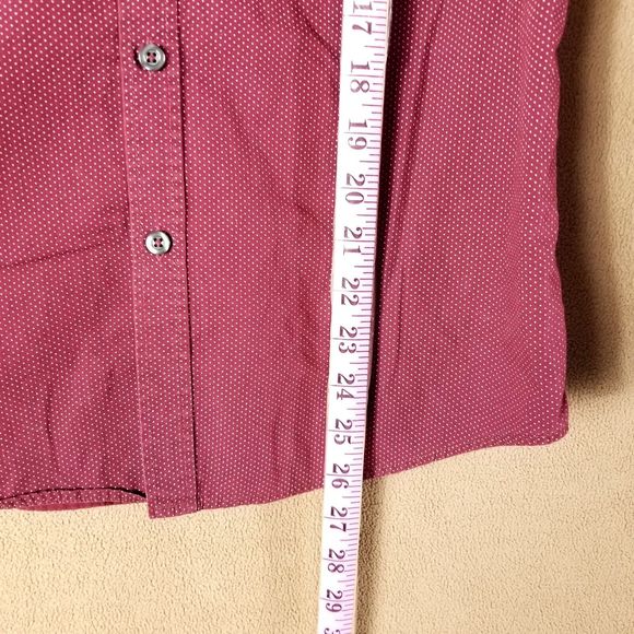 BEVERLY HILLS Polo Club Button Down Shirt Men's Casual long sleeve collared Smal - Picture 6 of 8